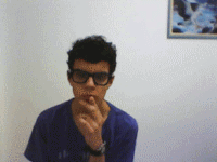 Quando chamo o Justin de retardado.