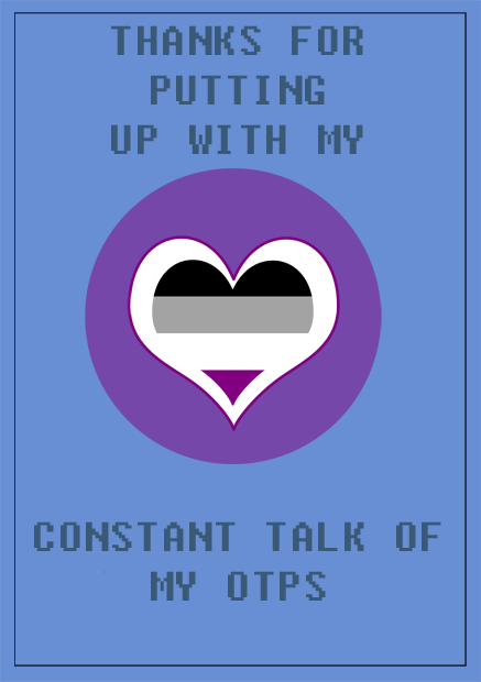 gc-dc: pompouswhompus:  Asexual/Aromantic valentines. These are officially the best valentines.  Sha