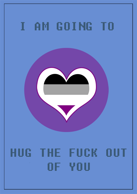 whatwasoncesilver:gc-dc:pompouswhompus:Asexual/Aromantic valentines. These are officially the best v