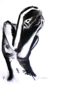 annctart:  charcoal studies no.15 - AnnCT