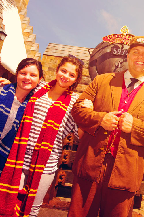  Celebrites visites The Wizarding World of Harry Potter 