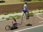delightfulcycles: The mystery of the penny farthing rider spotted on google street view. Read on: ht