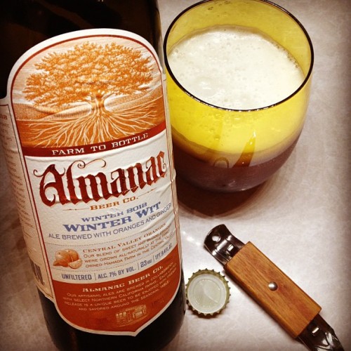 The label matches my kitchen. cc. @beerandnosh (Taken with instagram)