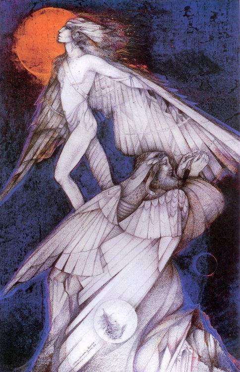 100artistsbook: Susan Seddon Boulet,Daedalus &amp; Icarus 