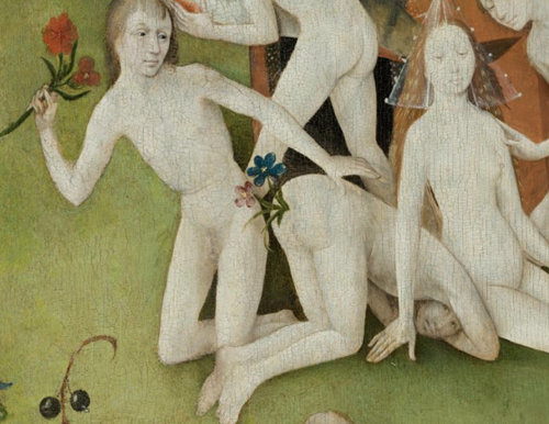 Detail from Hieronymus Bosch’s The Garden of Earthly Delights Ottot Muehl’s Mama