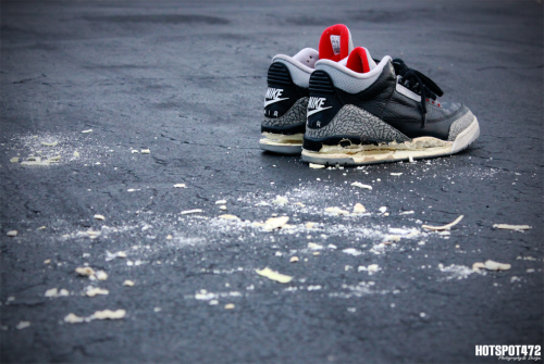 hotspot472:   “Years of Burden” 1994 Black Cements Ready for soleswap @ Spot On Restoration. -Hotspot472-  