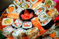 Dagele:  Sushi!!!! 