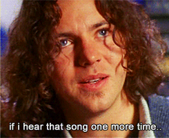 superunknovvn: when you hear a song that’s a great song.. played a million times, you never want to hear it again. 