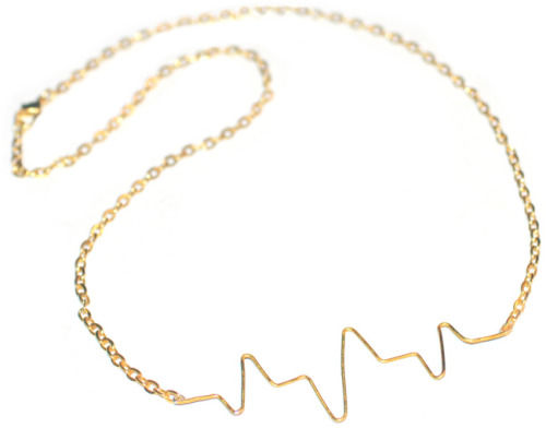 DIY Heartbeat Necklace. Have seen this in many forms all over the internet.Tutorial from I Spy DIY h