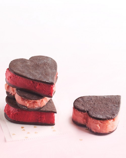 Valentine Sorbet Sandwiches Ingredients &frac34; cup all-purpose flour (spooned and leveled), pl