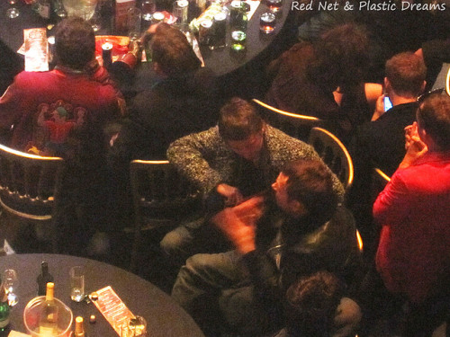 Matt Bellamy And Damon Albarn Talking And Hanging Out