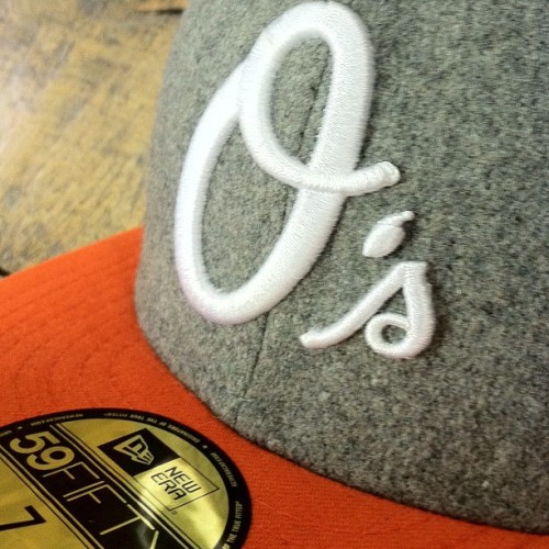 XXX hatclub:  Baltimore Orioles - flannel, orange, photo