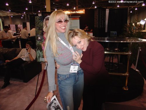Wifey and Danni - A true big boob summit.