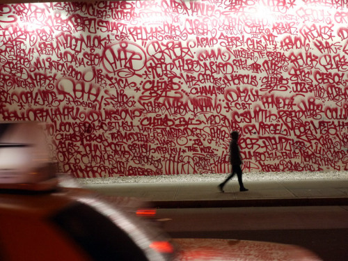 awallinthestreet:broadway, new york, usa.