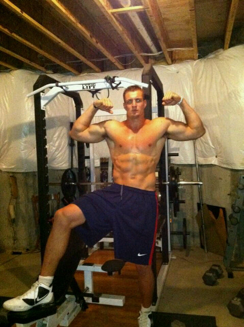 New England&rsquo;s RobÂ Gronkowski!!!!