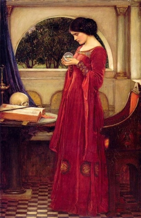 mnemosyneindust:The Lady of Shallot, John William Waterhouse