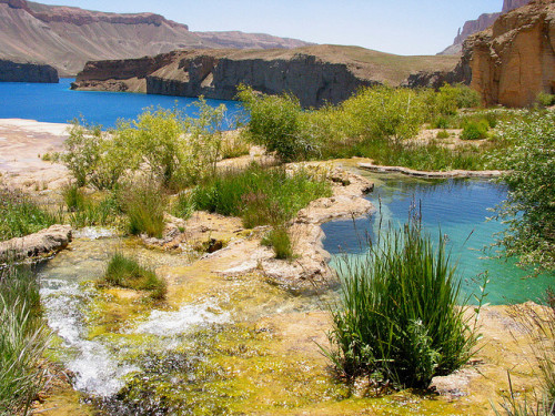 by Chris Kuhn on Flickr.Band-e-Amir Lakes in Bamyan Province of Afghanistan.