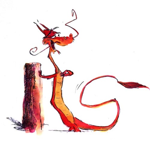 Mushu Concept Art