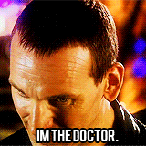 doctorwho:  I’m The Doctor. 