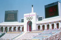 124daisies:  Opening Ceremony, 1984 Olympics, Los Angeles 