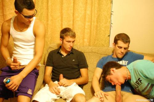 male-best-of-best:  from FraternityX Anthony first met Myles while taking a Biology class at ASU. He caught him checking out some dudes ass in between classes. After a couple weeks of buttering him up, this piece of boy meat was prime. Anthony invited