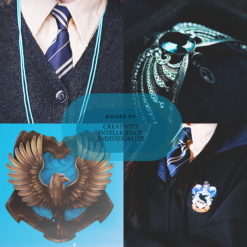  House of: Creativity, Intelligence and IndividualityRavenclaw corresponds roughly