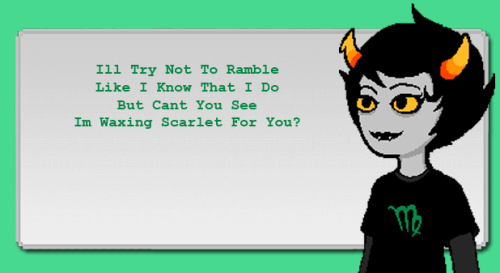 thevvioletprince: Homestuck valentines! C: Part 2! credit for the amazing poems goes to the lovely C