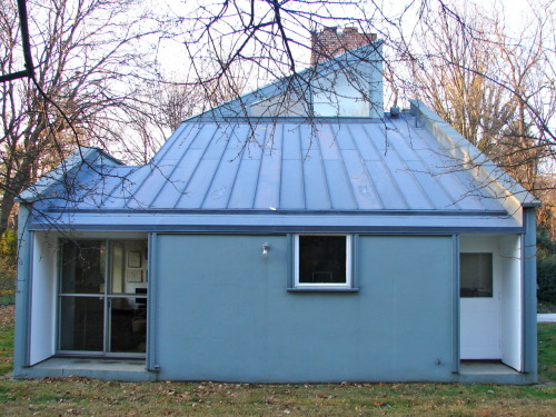 Vanna Venturi House, Philadelphia, project by Robert Venturi.