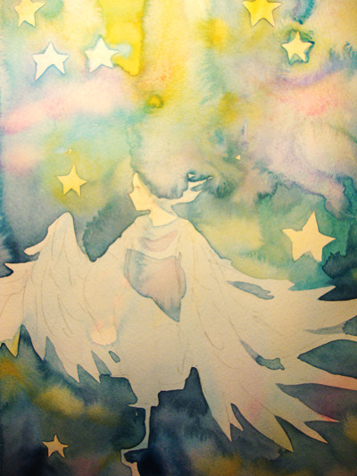 star collector process 3rd try because the paper disintegrated the first two times. :’)