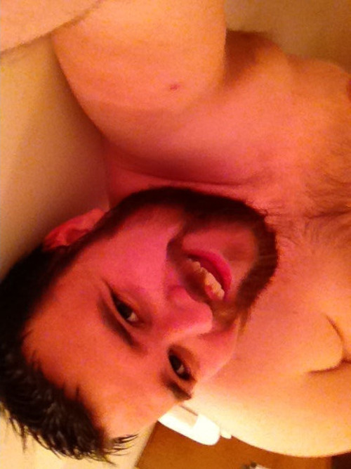 superbears:  BABE’S BIG GRIN  I just finished a shower, so I decided to take some