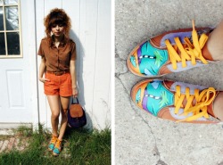 rjntea:  I really like theses shoes, even if no one else does c:  these shoes are like Rocko&rsquo;s Modern Life! i love em