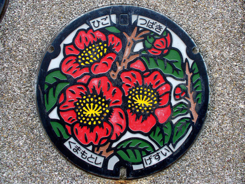 Kumamoto Kumamoto pref,manhole cover （熊本県熊本市のマンホール） on Flickr.