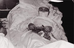 Being the only qualified surgeon on an Antarctic expedition, when showing signs of nausea, weakness and pain in the right iliac region, Leonid Rogozov diagnosed himself with appendicitis and concluded that the only way out was to operate on himself.