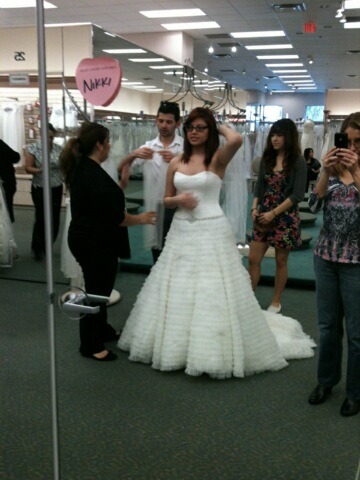 Porn photo wedding dress shopping for nikki’s