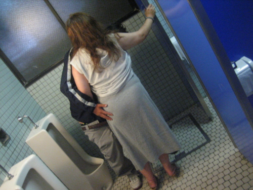 manami in public toilet.