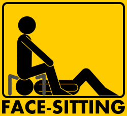 homosigns:  Face-sitting 