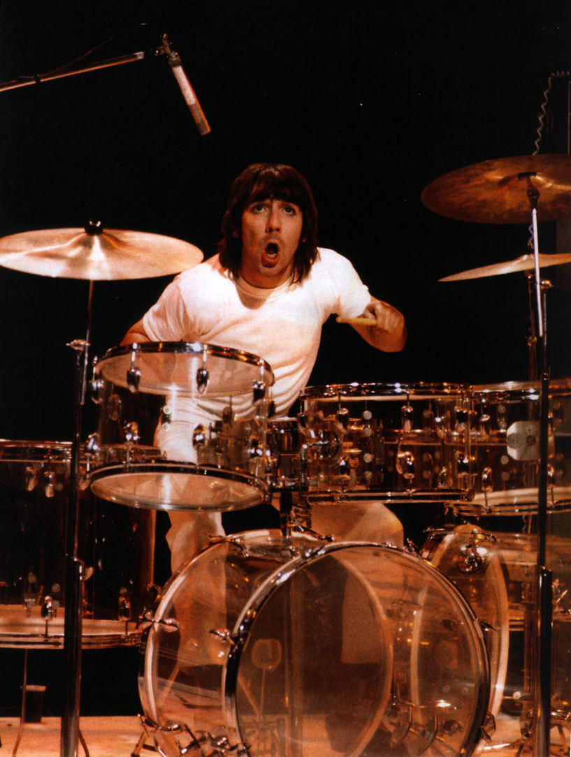 Keith Moon (The Who)
-One of the best drummers in history of rock music.