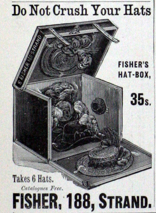 ~ advertisement for S. Fisher, August 1898via Grace&rsquo;s Guide(click to enlarge)