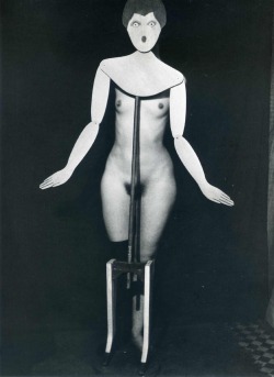 paperimages:  Man Ray, The Coat Stand, 1920