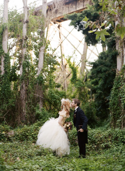 (Via Ruffled® | Victorian Steampunk Wedding From Braedon Flynn Photography) Adorable