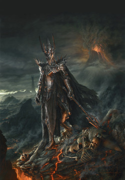 unknownskywalker:  Sauron by Jerry Vanderstelt