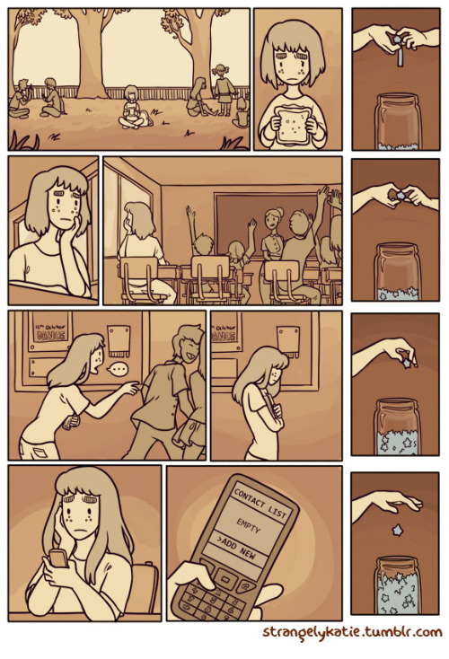 strangelykatie:Full version of my comic Counting Stars, which I drew for a competition.