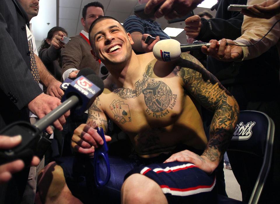 Super Bowl highlights -Â Aaron Hernandez