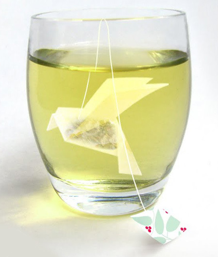 ianbrooks:  Origami Tea Bag by Natalia Ponomareva Russian designer Ponomareva created