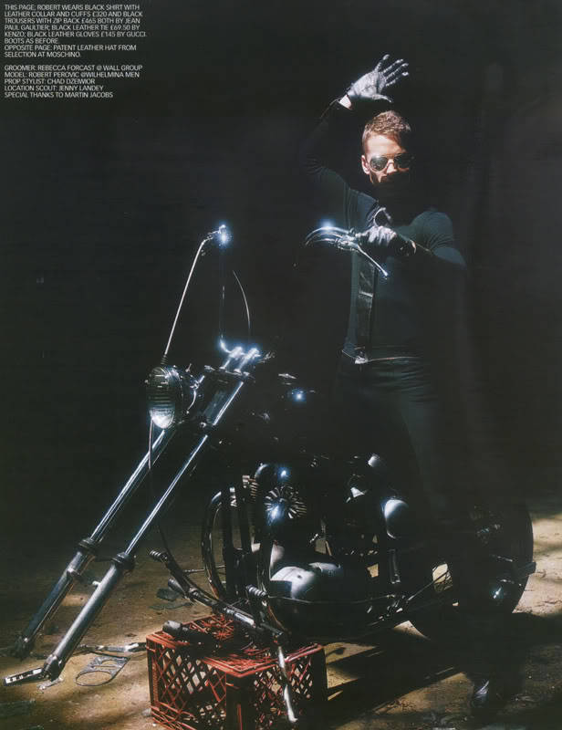 leatheraddict:  Leatherboy du jour/of the day :Robert Perovich (mannequin/model)