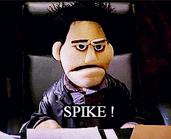 hellojonesiantojones:  welcome-to-sunnydale:  Angel 5x14 smile time :)  BEST MOMENT