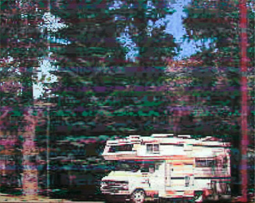 davidkarpaltunnelsyndrome:  switchbit:  samparty:   Dan Hays These are all oil paintings done on canvas, painted to look like fuzzy stills from VHS tapes, or early digitally recorded films, it seems. He has explanations with a lot of his paintings that