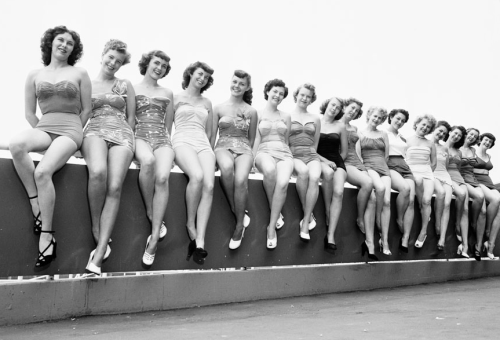 Hopefuls Candidates for Inglewood Fair Queen, 1951Hollywood Park