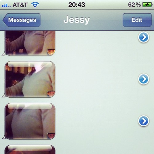 He really just sent me about 8 pictures of that… (Taken with instagram)
