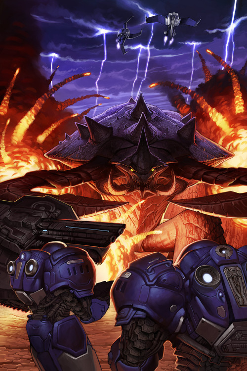 nerdpride:  StarCraft Frontline - by Saejin Oh Blog | Twitter (via svalts)  01001100